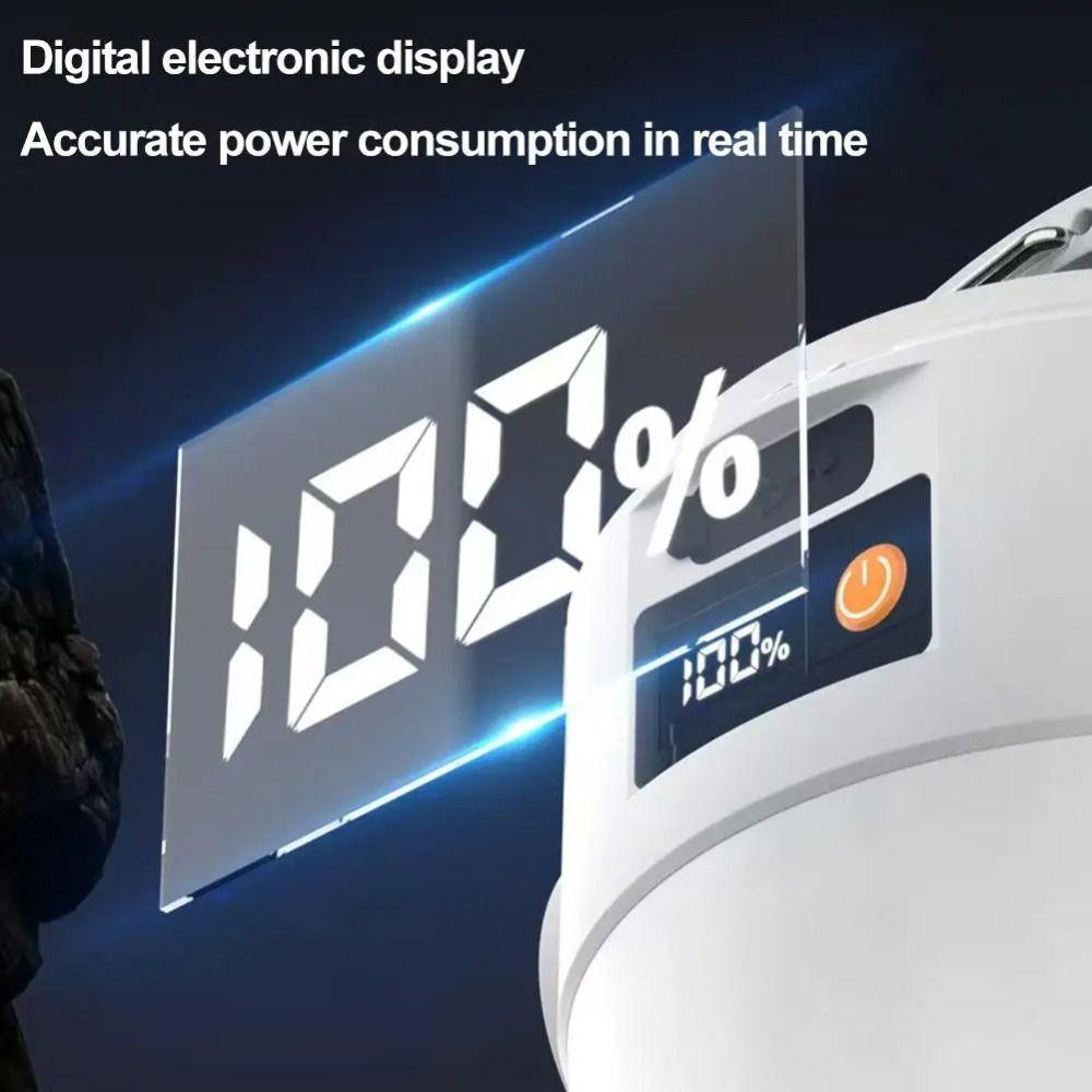 Solar Rechargeable Solar Bulb Light ABS Market Stall Light Camping LED Lamp Outdoor Picnic Decor