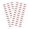 72Pcs Personalized Name Stickers Custom Waterproof Labels For Water Bottles Lunch Boxes School Supplies Storage Containers