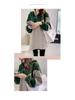 Hooded Maternity Dress: Long Sleeve Mid-Length Plus Size for Autumn & Winter