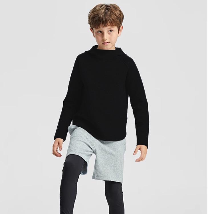 European & American Autumn/Winter Kids' Quick-Dry Hooded Sweatshirt for Boys & Girls