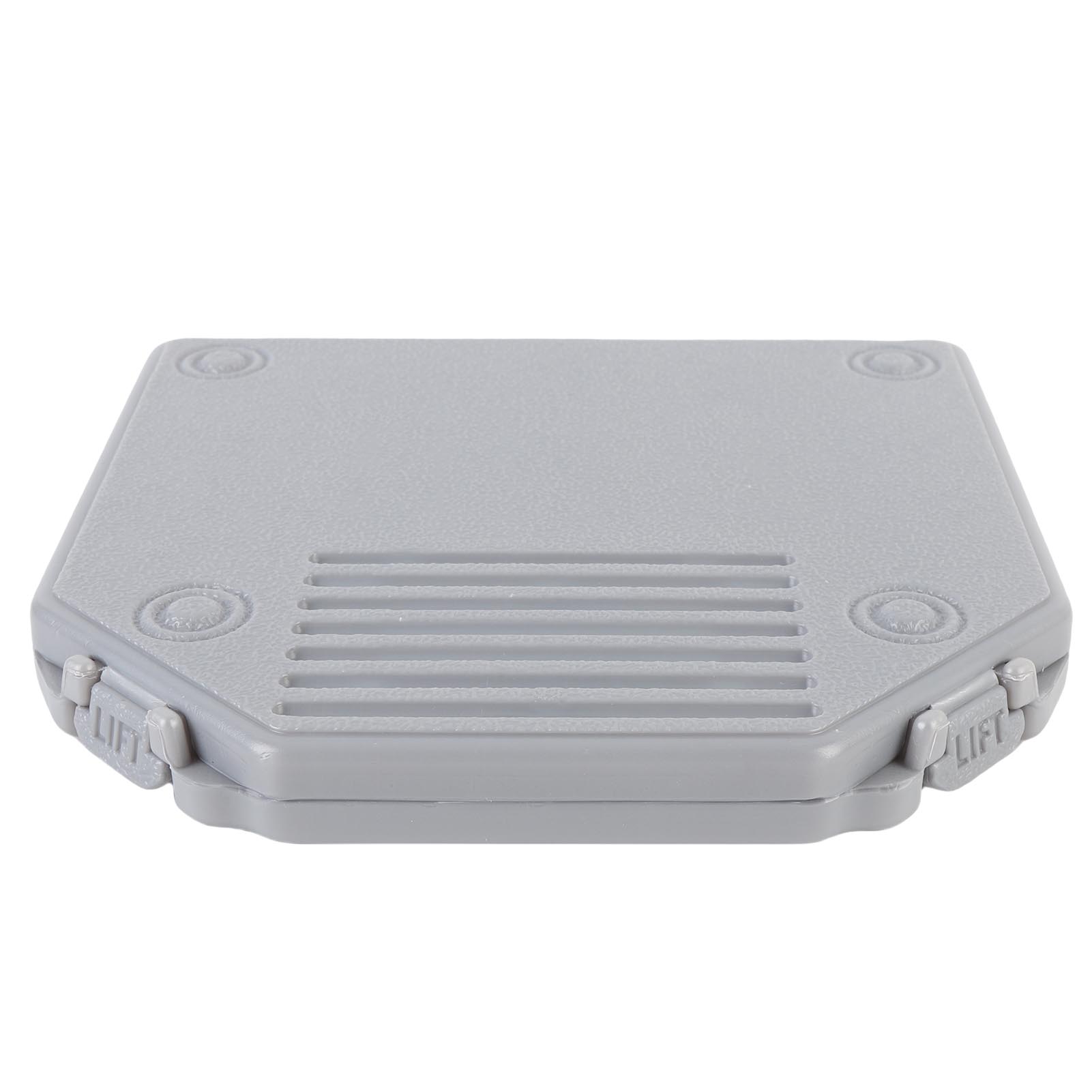 

7 Inch Empty Tape Storage Box Plastic Dust Proof Open Reel Tape Box with Label Paper