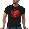 D20 Broken Sight Tshirt Stylish Graphic Short Sleeve Top