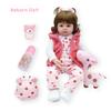 48/60 cm beliebte wiedergeborene Babypuppen, weicher, mit Baumwolle gefüllter Stoffkörper, Neugeborene Puppe, realistische Babypuppen für Mädchen oder Jungen, Kindergeburtstag, Weihnachtsgeschenke