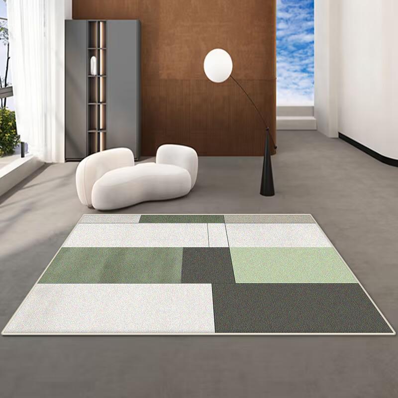 Modern Simple Style Room Decoration Aesthetic Bedroom Carpet Soft Non-slip Big Size Living Room Rug Easy Clean Entrance Door Mat