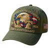 Anniversary American Hat Embroidered Craft Patriotic Theme Adjustable Comfortable Fit
