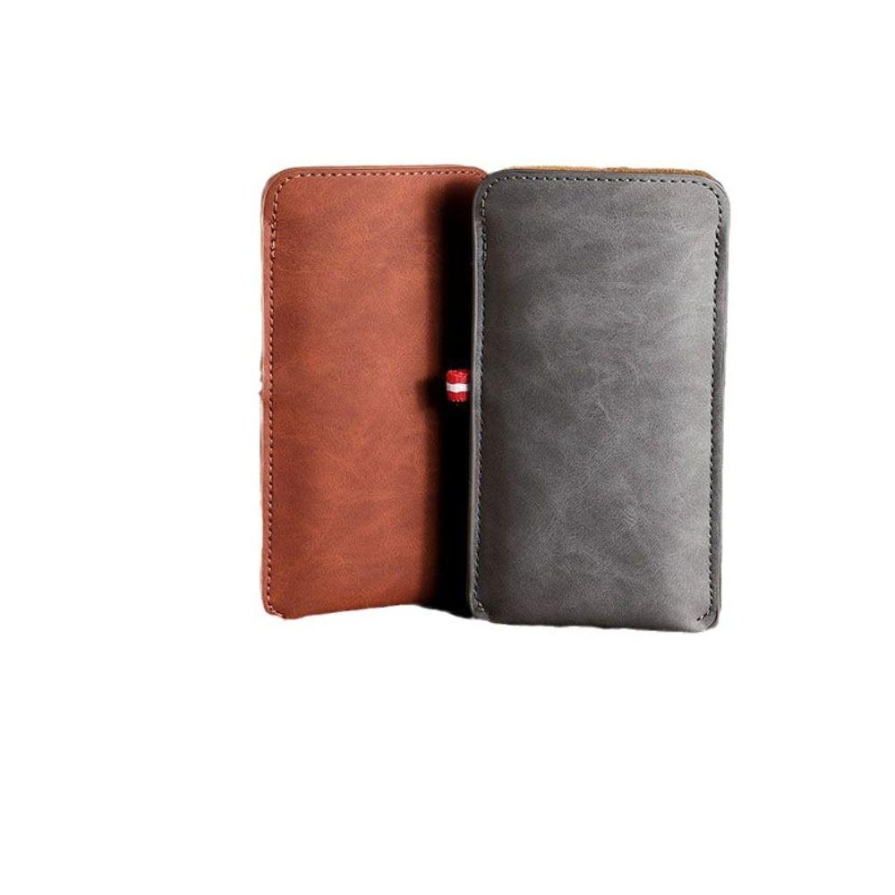 Glasses Protective PU Leather Glasses Bag Solid Color Sunglasses Cover Outdoor