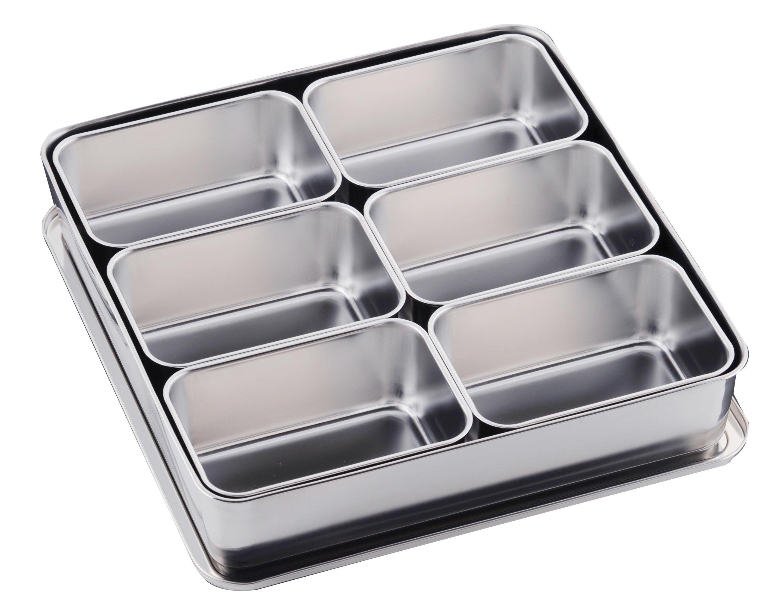 

Контейнер для лекарств среднего размера Clover Press 6 штук 18-8