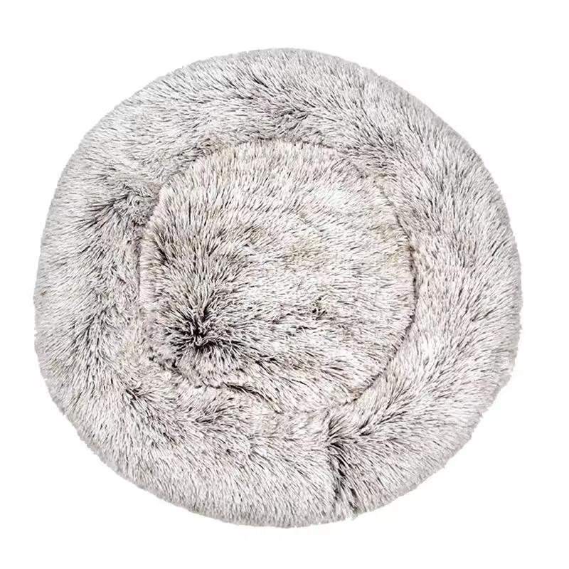 2021 Custom Modern Portable Cat & Dog Bed Indoor Eco-Friendly Fluffy Plush Soft Solid Pattern Camping Small Sizes