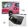 Auto Dreieckiges Fensterglas Dekor Abdeckung Zierleiste für Jeep Renegade 2016+ Zubehör