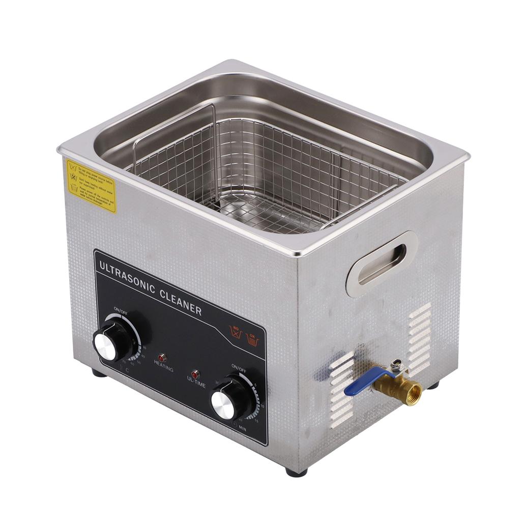 Ultrasonic Cleaner Household Ultra Sonic Tank Stainless Steel Instrument Cleaning Machine A10LEU Plug 220V