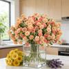 Artificial Flowers Silk Embroidered Ball Home Festival Party Living Room Vase Table Decora Wedding Diy Gifts  Box Bridal Bouquet