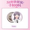 ILLIT "SUNNER MOON" Cartoon Mirror Keychain Tinplate Badge Gift