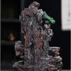 Resin Crafts Backflow Aromatherapy Furnace Creative Resin Alpine Flowing Water Backflow Incense Burner Home Relief Decoration