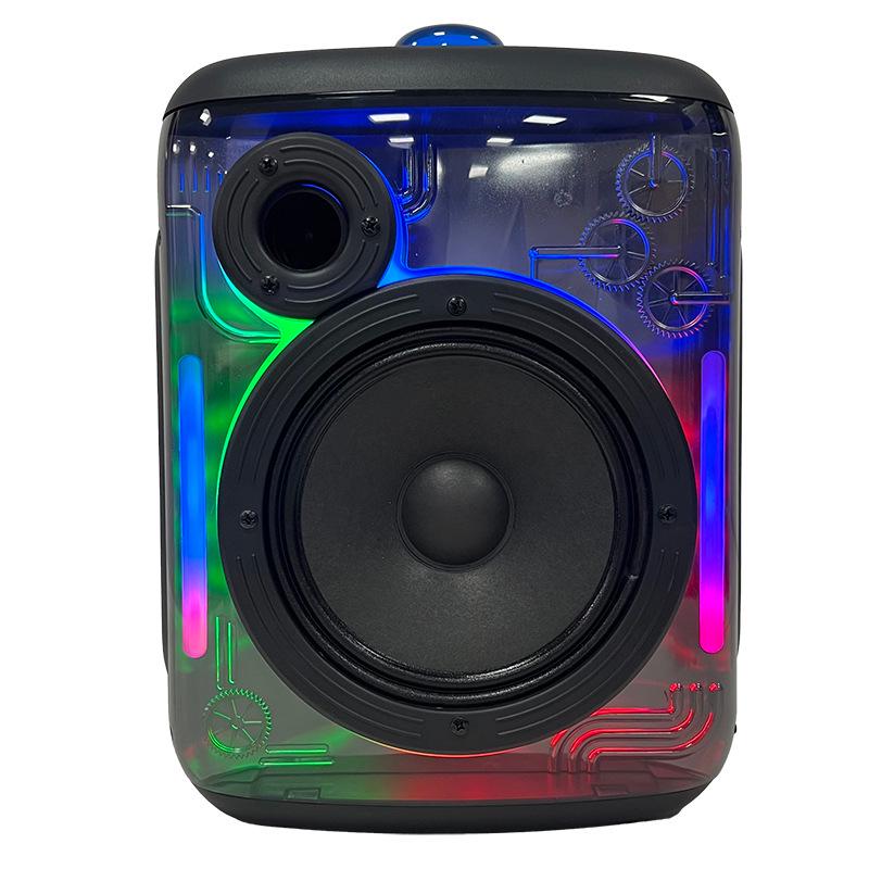 

Portable Wireless Bluetooth Speaker with Karaoke and Card Slot