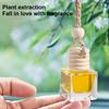 Hanging Car Air Freshener Auto Interior Decoration 8ml Oil Diffuser Perfume Aromatherapy Pendant Glass Bottle Fragrance Ornament