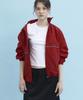 So Ir Line Pointed Windbreaker - Red