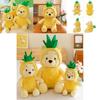 Suave y Achuchable Piña Oso Winnie the Pooh Peluche Amarillo Regalo de Navidad para Niños