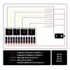 Heavy Duty 12 Position Relays Fuses Box Suitable for Motorcycle Motorhomes & Marine Equipment Efficient Power Management