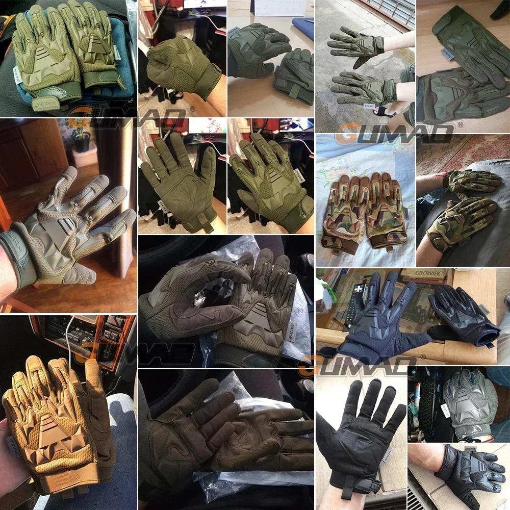 Camo Gloves Men Outdoor Hunting Hiking Climbing Sports Camping Combat Anti-skid Cycling Bike Full Finger Mittens Women