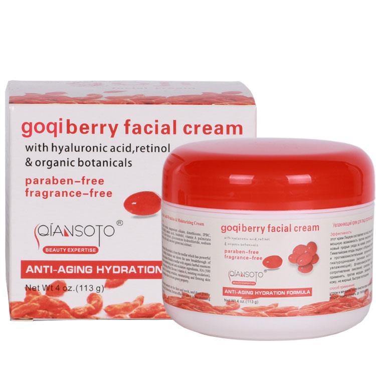 WolfBerryes pleťové krémy 113 Goji Essence hydratační péče o pleť Goqi Berry Chinese Matrimony Vine Shin Care Kosmetický krém proti vráskám