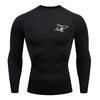 Men's Long Sleeve Compression Shirt Quick Dry | Bodybuilding Fitness Gym Workout Athletic Top ZY00101