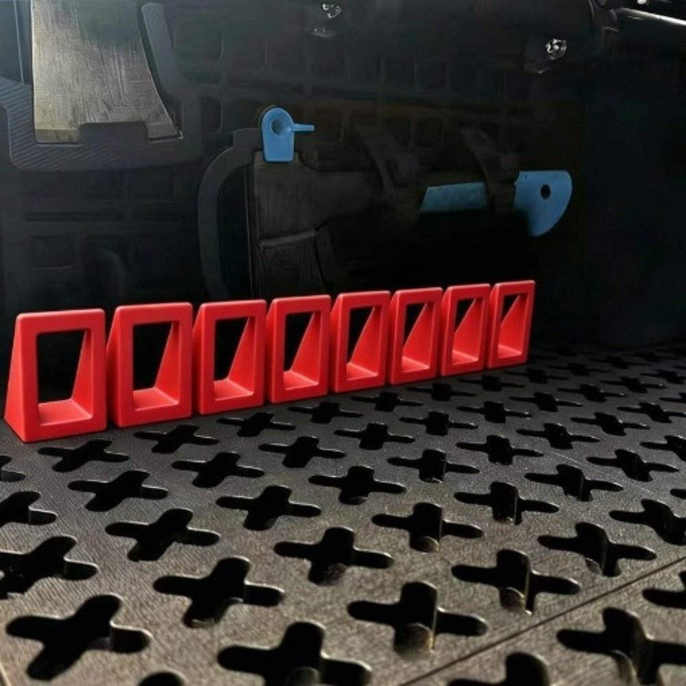 1/5/8PCS Secure Fit Truck Bed Blocker Plastic Cargo Track Insert  Vehicle Accessories
