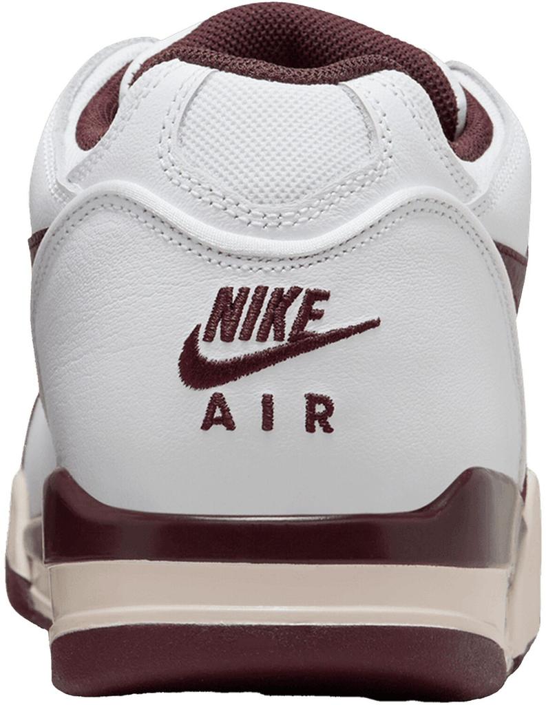 Кроссовки Nike Air Flight '89 Low (FQ8256-100) белый/бордовый краш/фантом