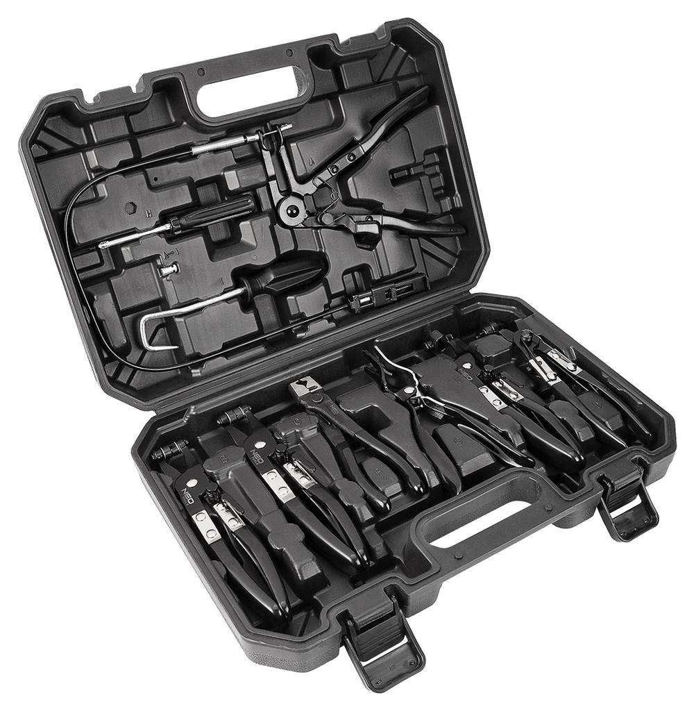 Kabelbinderzange, Set mit 9 Stück