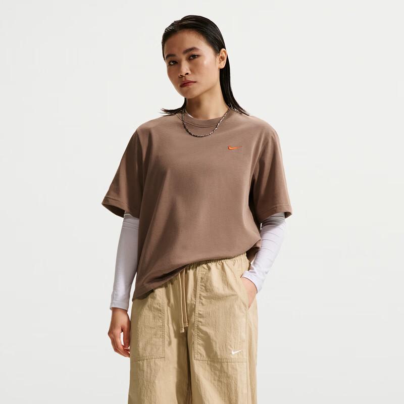 Nike Women's Casual Short-Sleeve Knit Top IR7589