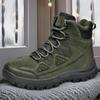 New Style Combat Military Boots for Men - Outdoor Hiking, Camping, and Desert Work Footwear