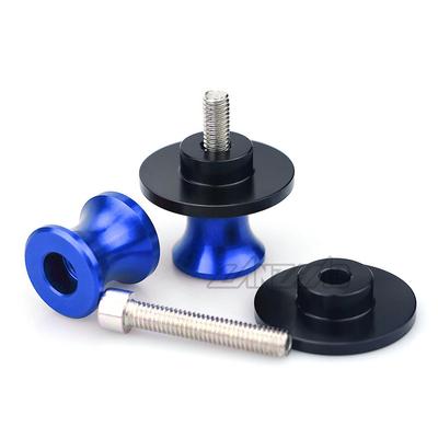 YZF Motorcycle Swingarm Spools M6 Stand Screws CNC Aluminum Motorcycle Accessories for Yamaha YZF R3 R25 R6 R1 2013-2019
