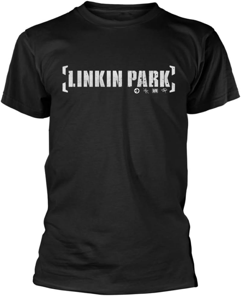 Linkin Park Bracket Logo (Black) T-Shirt S разноцветный