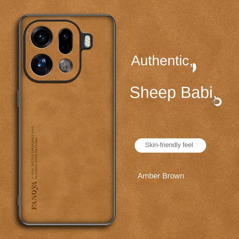 Plain leather comfortable suede case For OPPO Find X9 Pro find x9 X8 Ultra X8s + X8 Ultra X7 X6 Pro Slim Lens protect Cover
