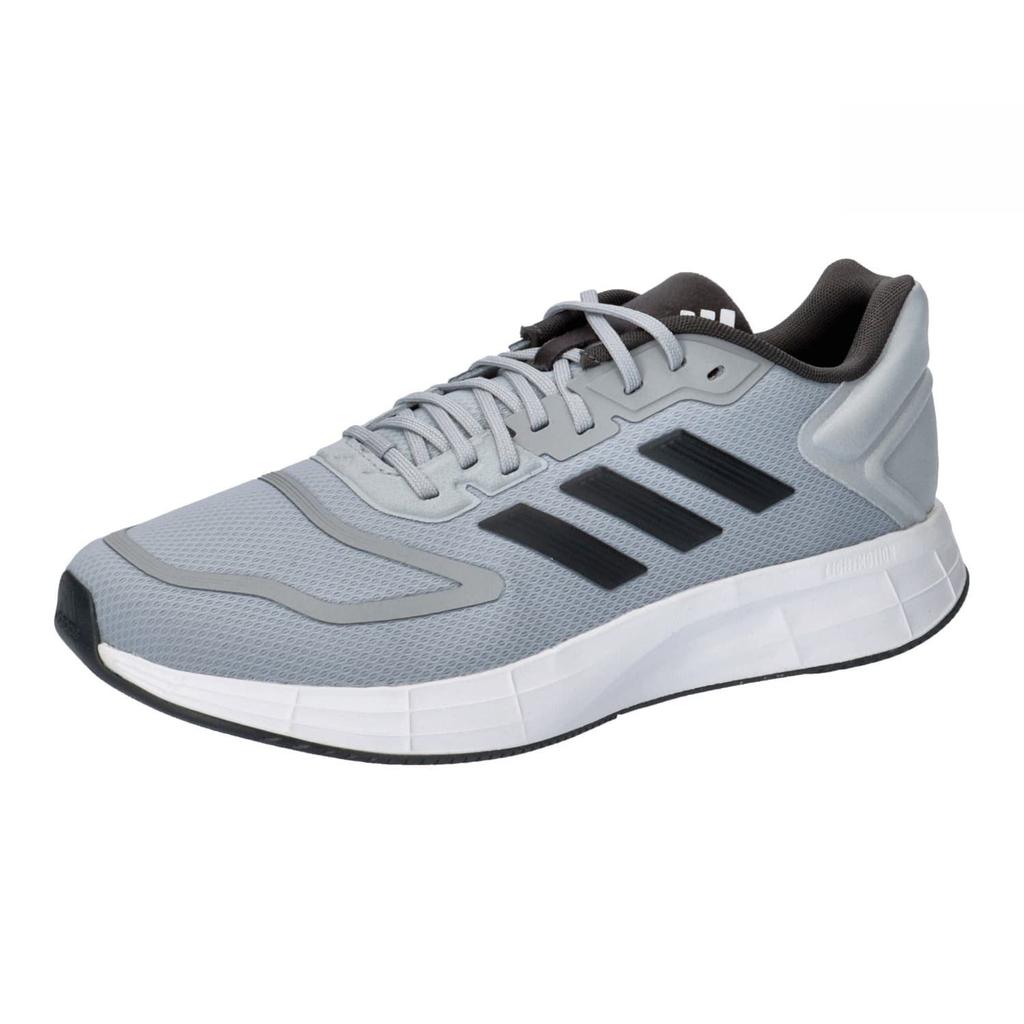 Adidas Duramo 10 Running Halo White Size cm Men's Shoes, Silver/Carbon/Footwear (HP2381), 24.5