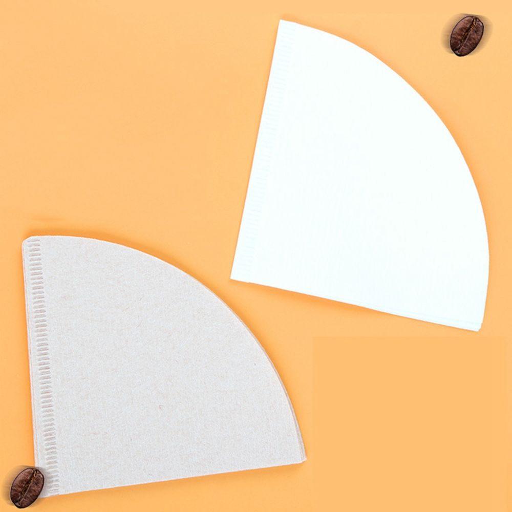 No Odor Natural Large Drip Coffee Strainers Coffee Filter Paper Kitchen Tools Coffee Accessories