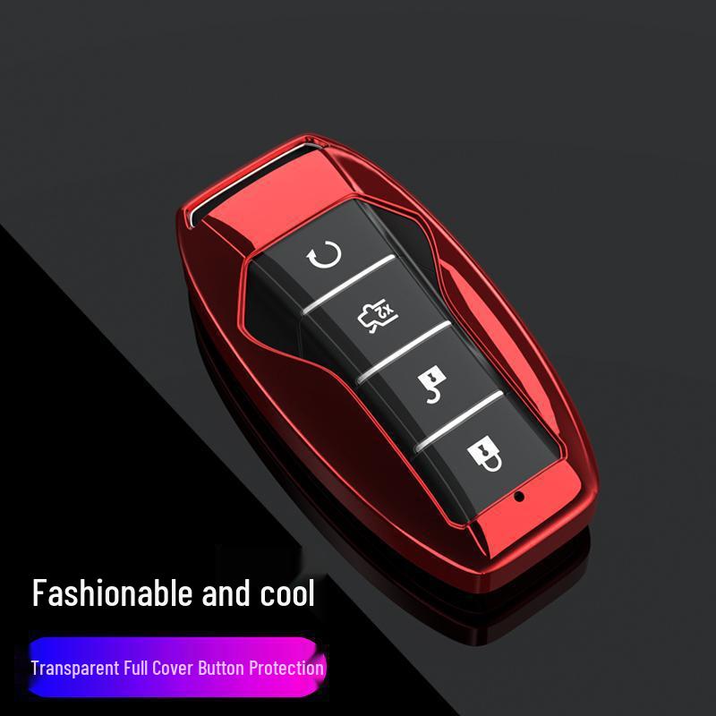Mercedes Tengshi X Electric Car Key Case Shell - Remote Control Accessory D9 Key Decoration