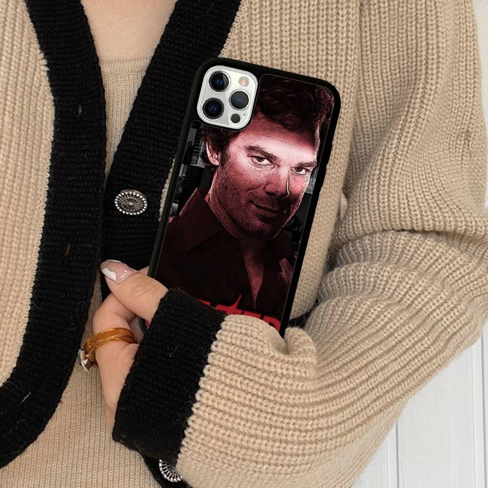 Movie D-Dexter For IPhone 17 16 Pro Max Air 15 14 13 12 Mini Plus 11 Hard PC+TPU Phone Back Cover