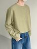 Men's Trendy Japanese Striped Long-Sleeve Loose-Fit T-Shirt