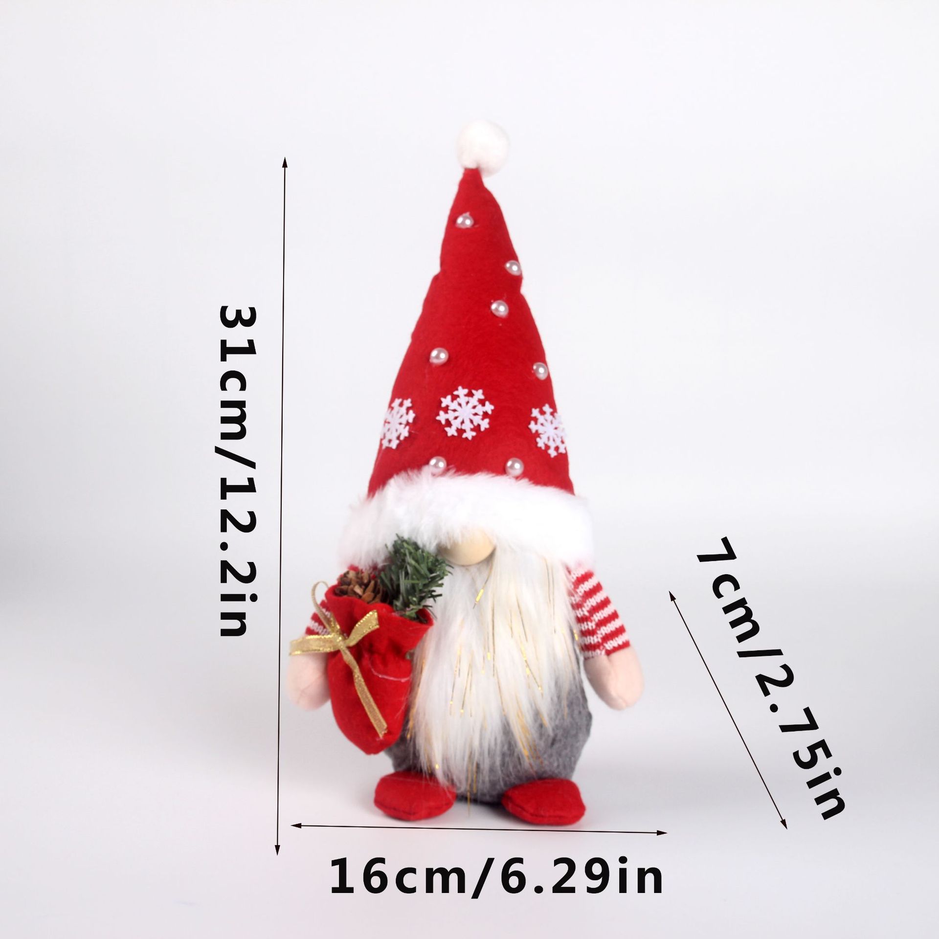 

Рождественское плюшевое украшение-гном, подарок на День благодарения, рождественскую вечеринку, милое праздничное украшение, праздничный домашний декор, идеальные подарки