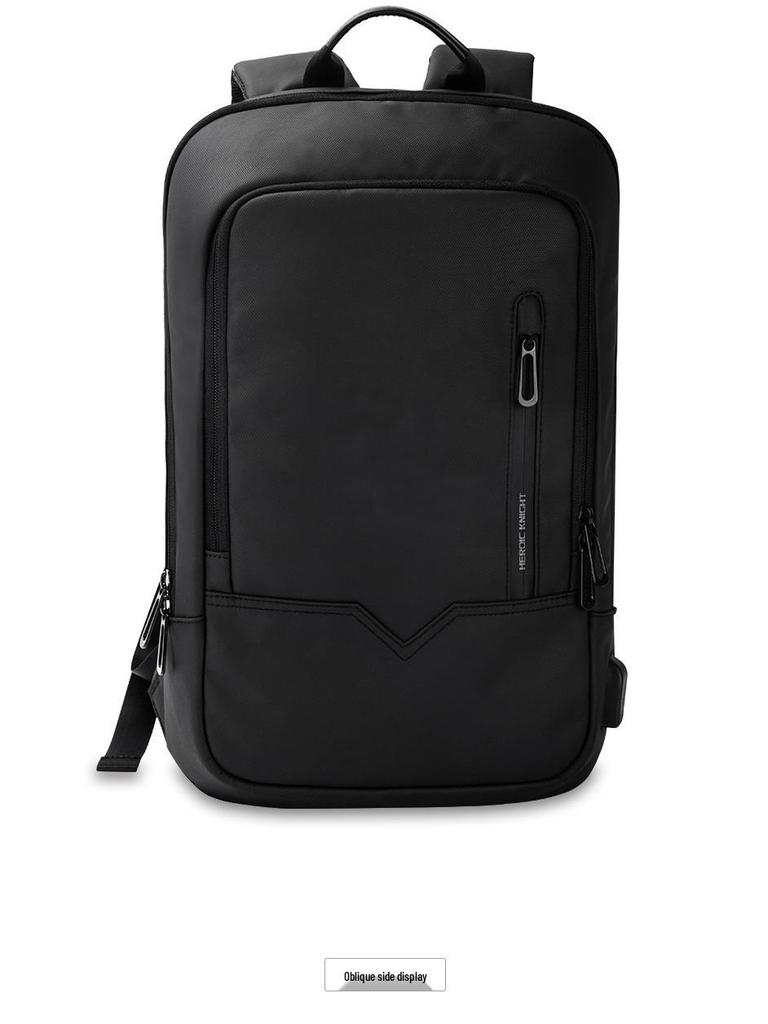 Ultra-Thin 15.6-inch Laptop Business Backpack - Durable Oxford Cloth for Daily Commute