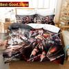 3D Anime Azur Lane Bedding Set Printed Bed Set With Pillowcase Bed Duvet Cover Soft Single Double Queen Super King Size Bedroom