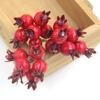 Red Vegetable Christmas Simulation Berries Wedding Decoration Fake Pomegranate Artificial Fruit