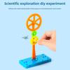 Mechanical Gear Operation Experiment Assembly Set Children Puzzle Toy For Science Experiments And Creative Learning