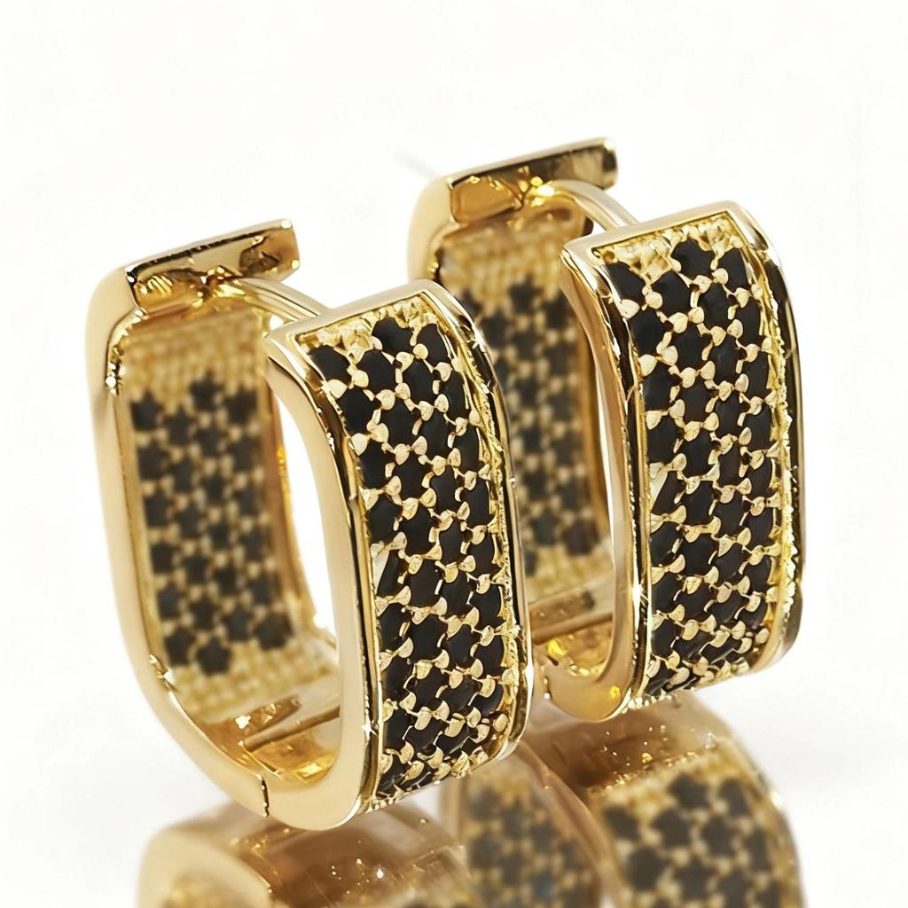 2025 Luxury Micro-Paved U-Shaped Zircon Ear Cuffs - Versatile Women's Fashion Earrings