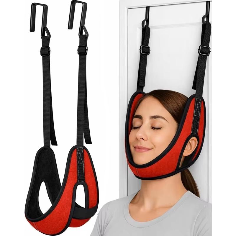 Medical Grade Door Hanging Cervical Brace Upgraded Thickened Neck Support for Home Cervical Pain Relief Traction Device