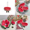 Cute Watermelon Plush Keychain With Pp Cotton Filling For Bag Decoration And Collectors