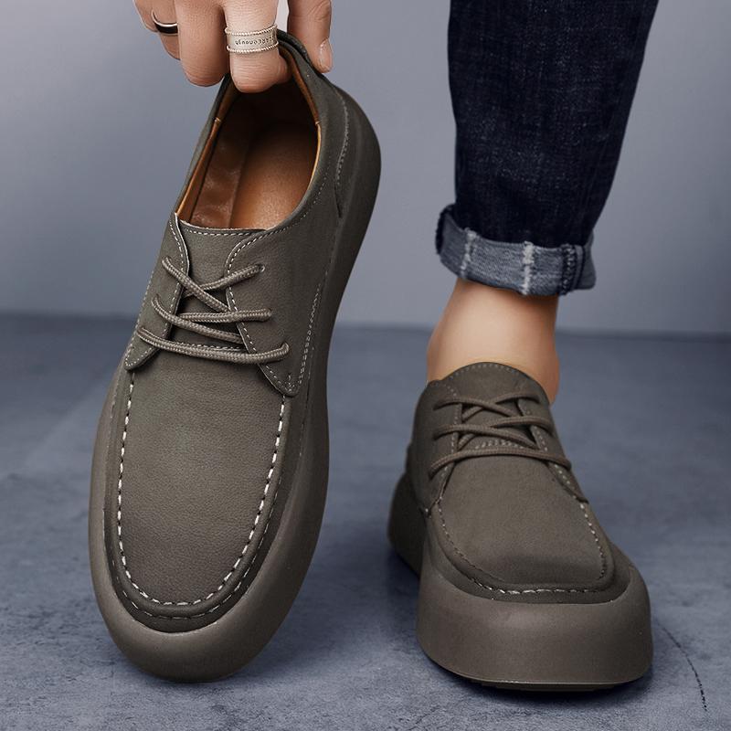 Fashion WAERTA New Arrival Sneakers Handmade Oxford Shoes Casual Shoes Versatile Men Genuine Leather Shoes Classic Man Business Sneakers