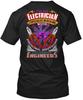 Electrician Past Buyers Exclusive T-Shirt Made In the USA Size S To 5XL