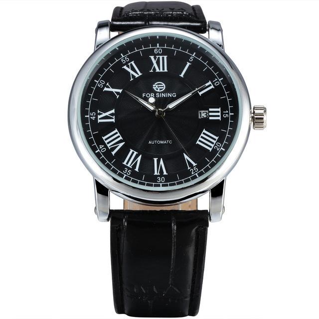 Forsining Fashion Men'S Casual Hollow Mechanical Movement, Automatic Mechanical Watch