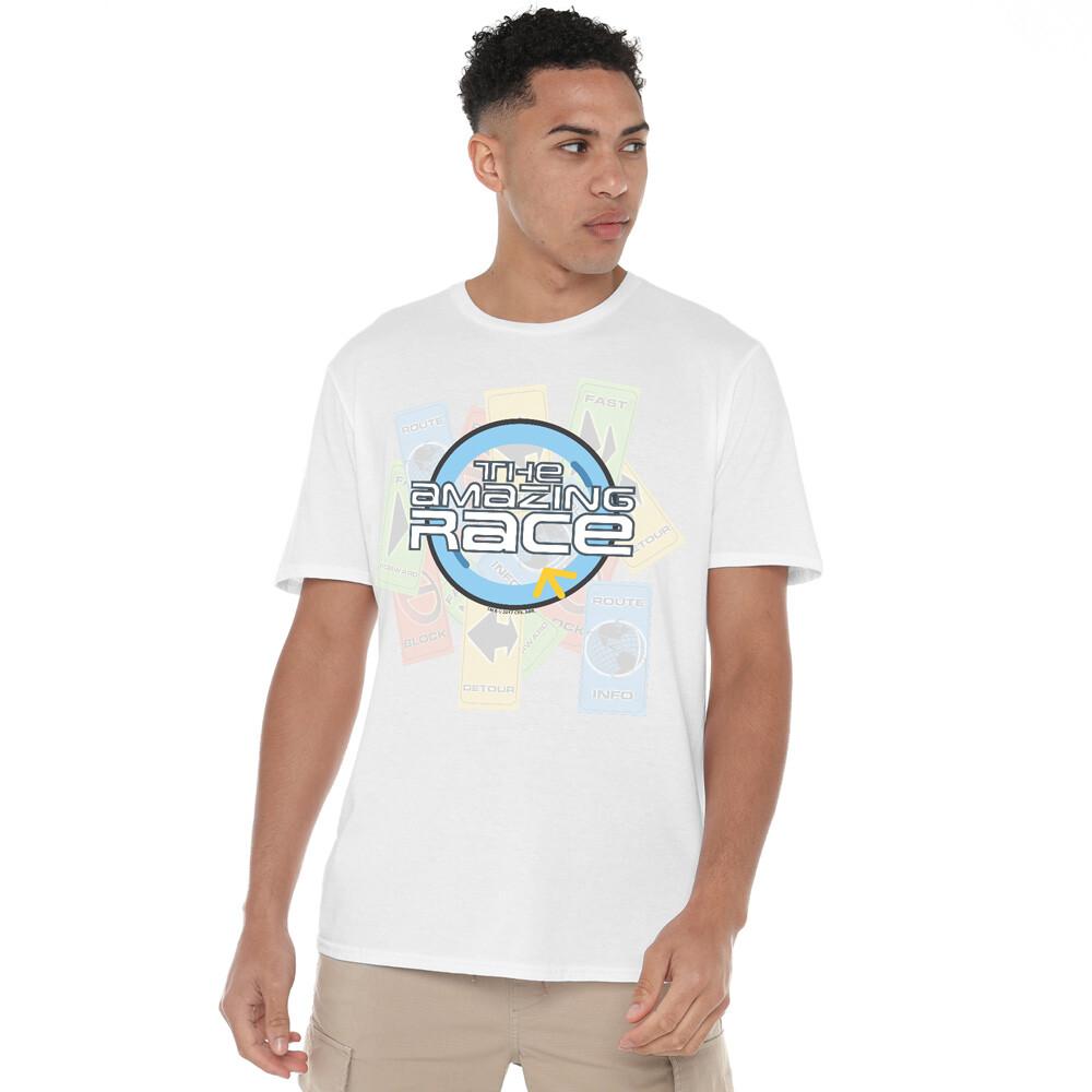 Amazing Race The Race T-Shirt S-2XL White XXL